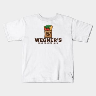 Wegners, Best Crudité in PA // Funny Pennsylvania Senate Kids T-Shirt